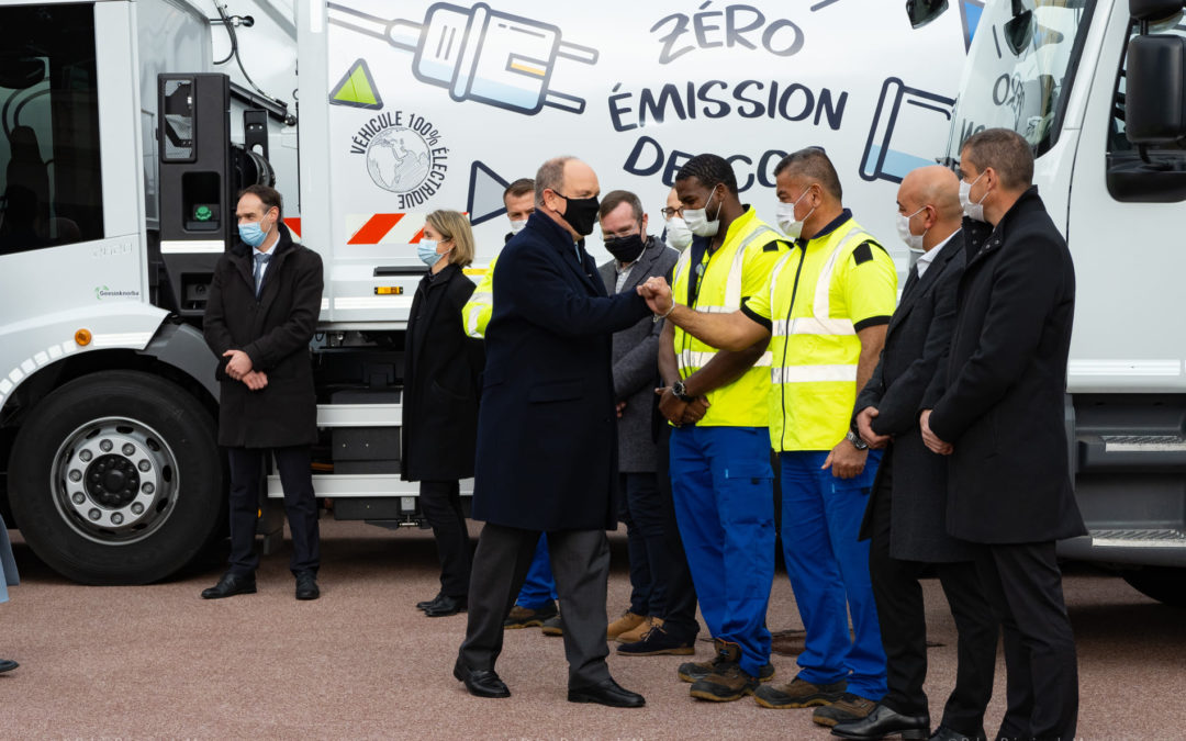 Présentation des nouveaux camions bennes 100% électriques