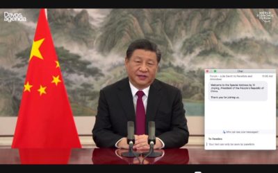 Xi Jinping in Davos Forum