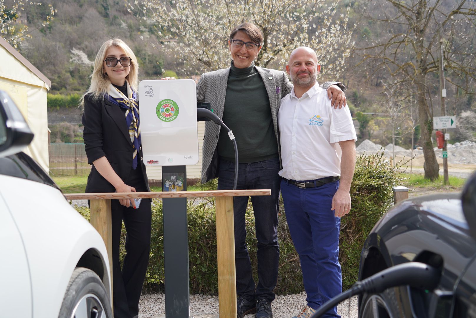 Power to the plug-ins celebrated at the Camping Les Templiers made possible by Lepton Charity Foundation with a media support of MonAsia Association image